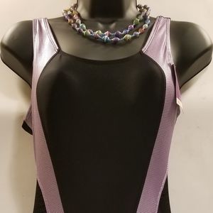 Basic Intimates Black One-piece Swimwear (NWT)